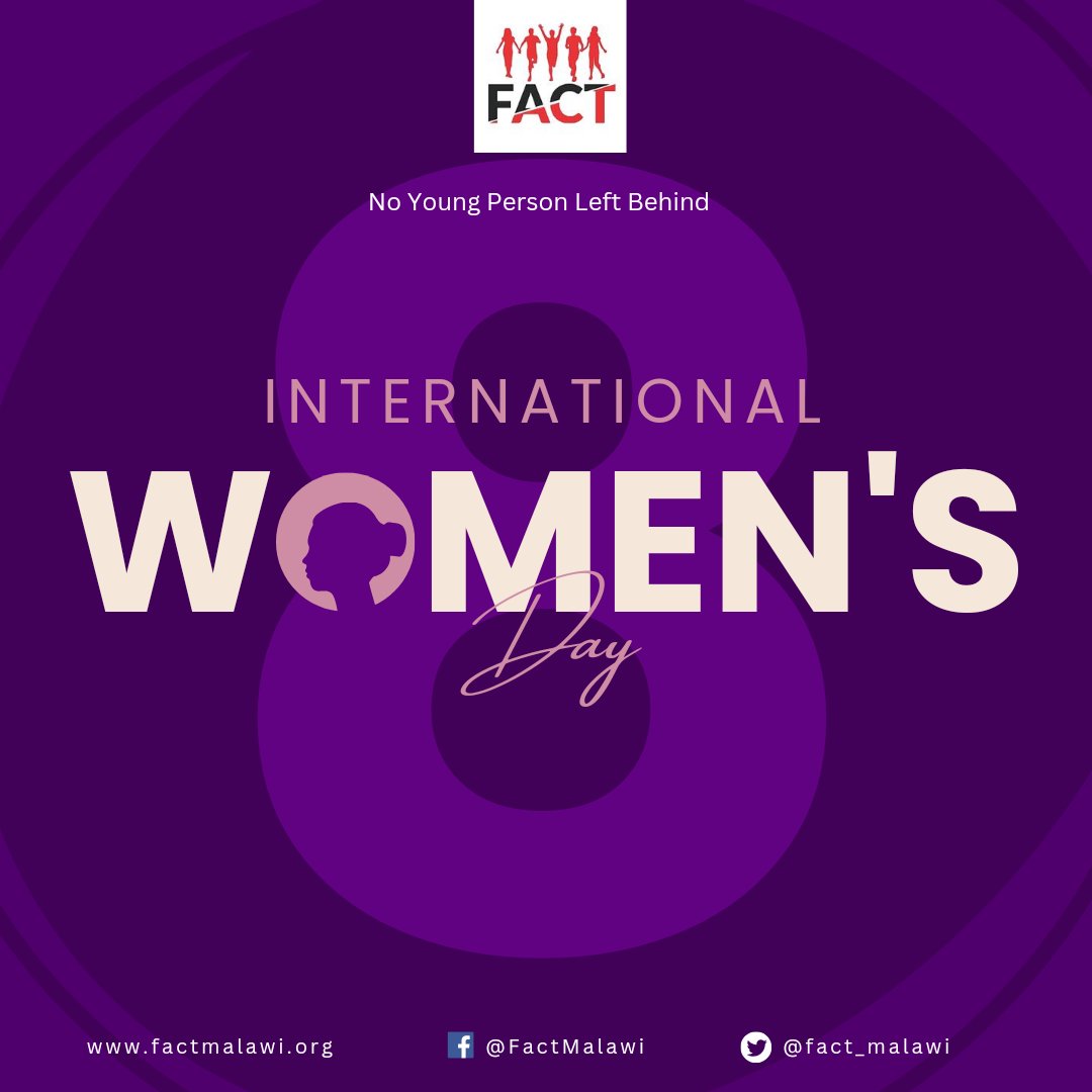 Happy International Women's Day to the strong resilient women. This year's theme is 'Invest in Women. Accelerate Progress' #IWD2024 #InspireInclusion #FactMalawi #NoYoungPersonLeftBehind