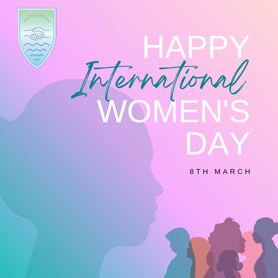Happy #internationalwomensday 🙌🏻

Celebrating all the women in our Malone family, and all of those around us 💙💚

#WeAreMalone #womenineducation