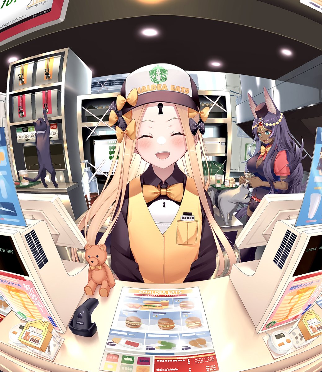 #このタグを見た人はラフ画とその完成絵を見せる
#FGO #アビゲイル #アビーちゃん
ラフってなんなんだろう… 