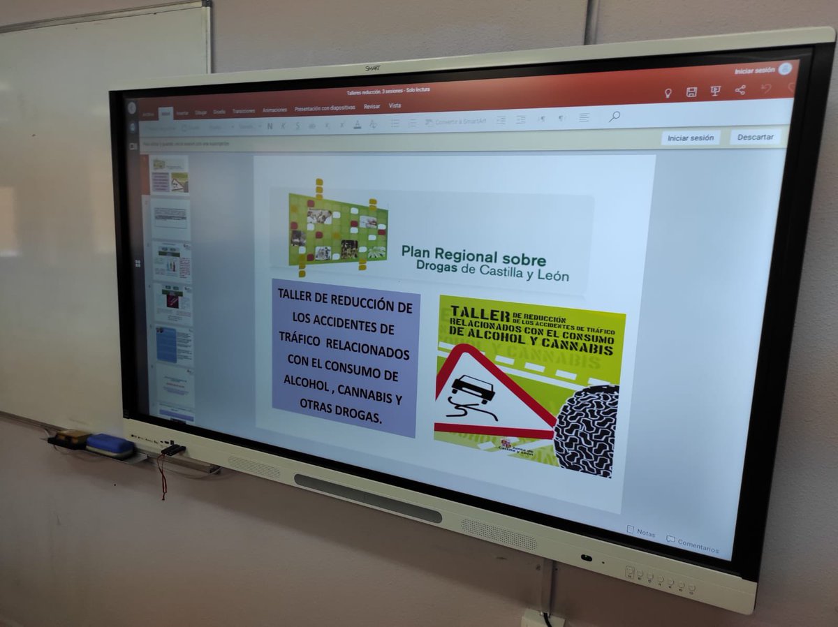 BernalCepa's tweet photo. Hoy hemos tenido un taller sobre reducción de accidentes de tráfico, dentro del Plan Regional sobre drogas de Castilla y León. https://t.co/Ps1k1hOsVe