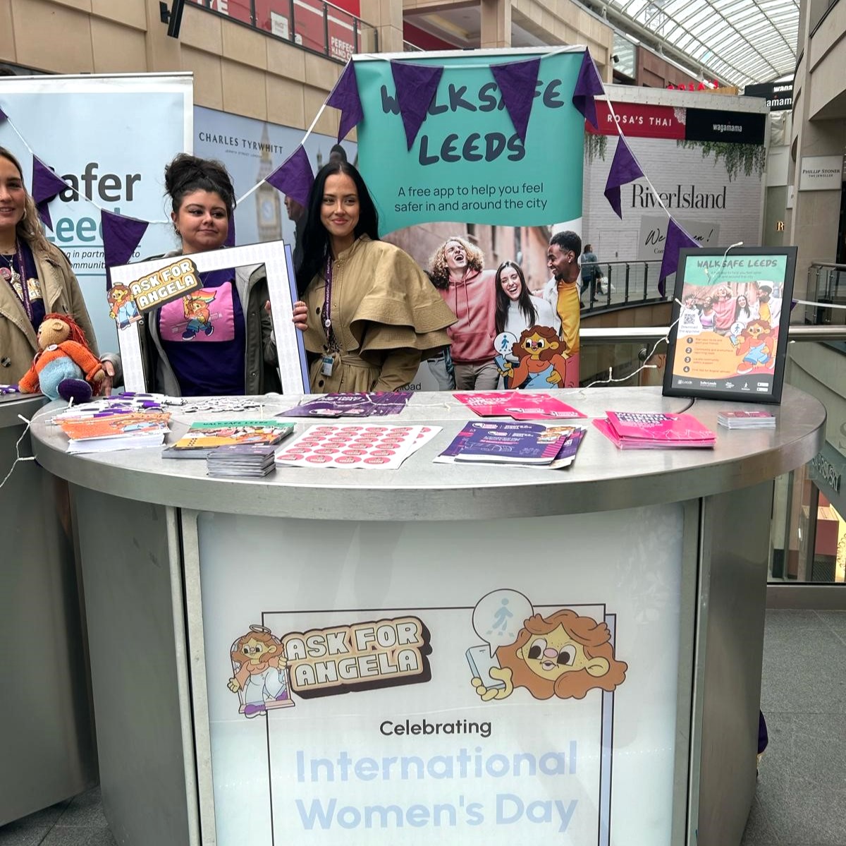 Drop in today to say hello and learn all about community safety in Leeds and local services for women and girls. ❗Did you know❗ we've also just become the largest 'Ask for Angela' venue in the city? More info 👉 bit.ly/3IgXQrl