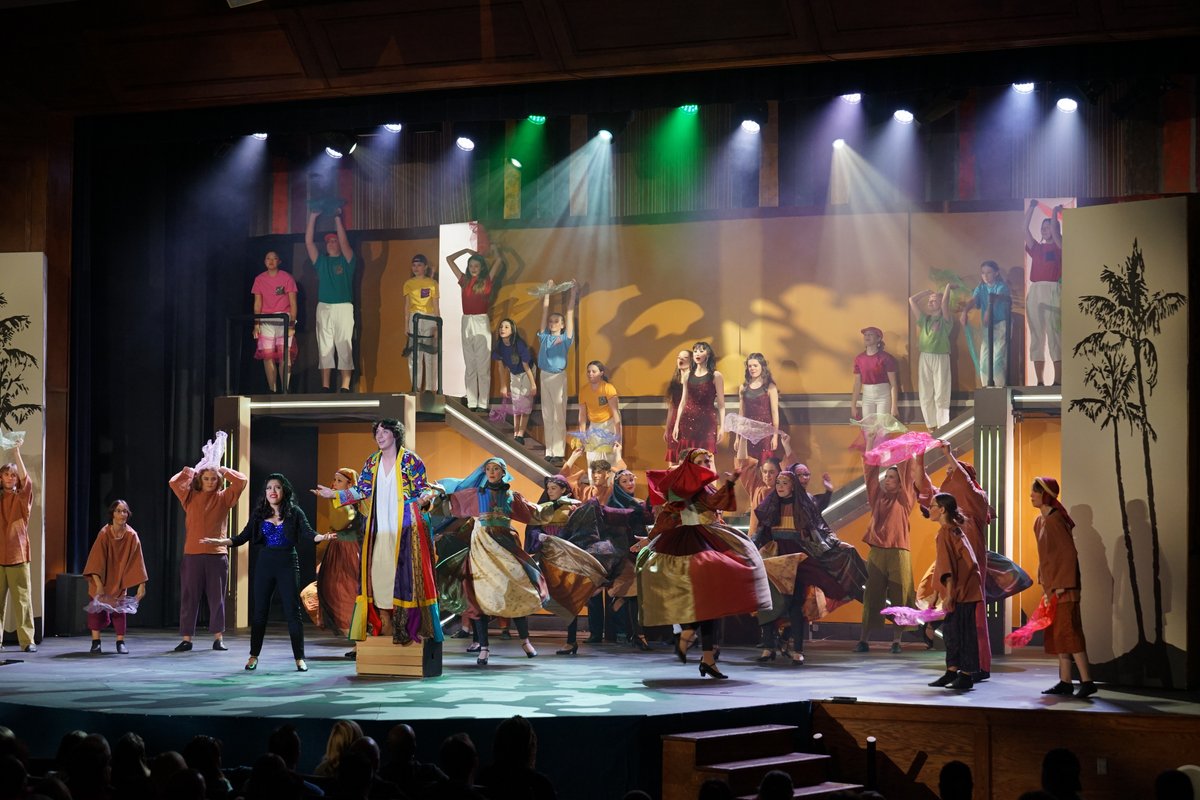 RiverviewSD_'s tweet photo. Raiders….you aren’t prepared for the level of talent to be on display this weekend! Check out just some of the magnificent scenes from Riverview’s 2024 Musical, Joseph and the Amazing Technicolor Dreamcoat! #RHSMusical https://t.co/A1qnlLOdsO