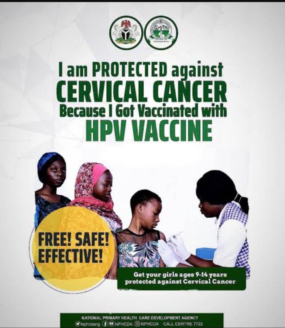 Do you know that NphcdaNG under @Fmohnigeria in 2023 rolled out #HPVvaccine campaign for girls 9-14years free of charge? The 1st phase is ended but the 2nd will commence in May this year. #HPVvaccine #PreventCancer #VaccinesWork #InternationalWomensDay #IWD2024