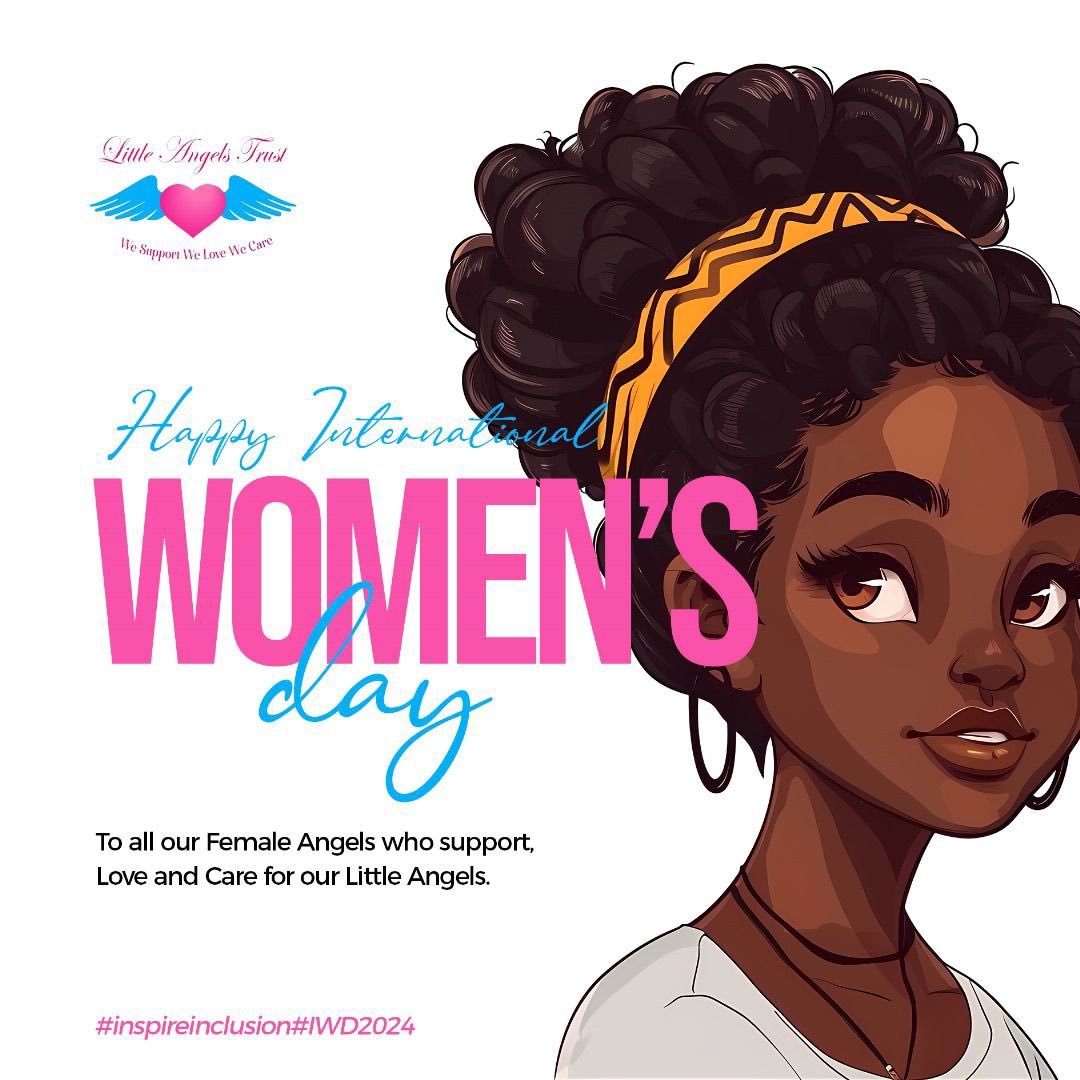 LitAngTrust's tweet photo. We can’t keep calm but Celebrate all the Wonderful Women in our Angelhood. We are grateful for your unwavering support and dedication. Your lights shine through the lives of our Little Angels. 
Thank you for showing love and selflessness in every way. Happy IWD https://t.co/PC4si7xqE2