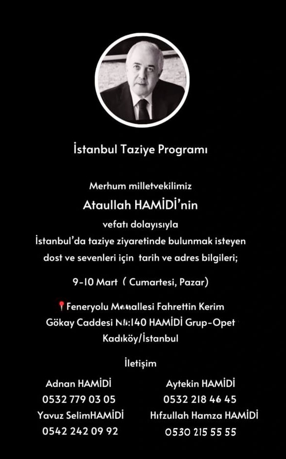 Muhammed Emin HAMİDİ tweet media