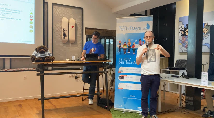 Premiers retours d’expérience sur #nextjs et #qwik 🔥avant de partager un bon repas 🍴! 
<a href="/nextjs/">Next.js</a> <a href="/QwikDev/">Qwik</a> #MonkeyTechDays #mktd12 #mktd #toulouse <a href="/Wykks/">Guillaume de Jabrun</a> <a href="/benoit_elamrani/">Benoit El Amrani</a>