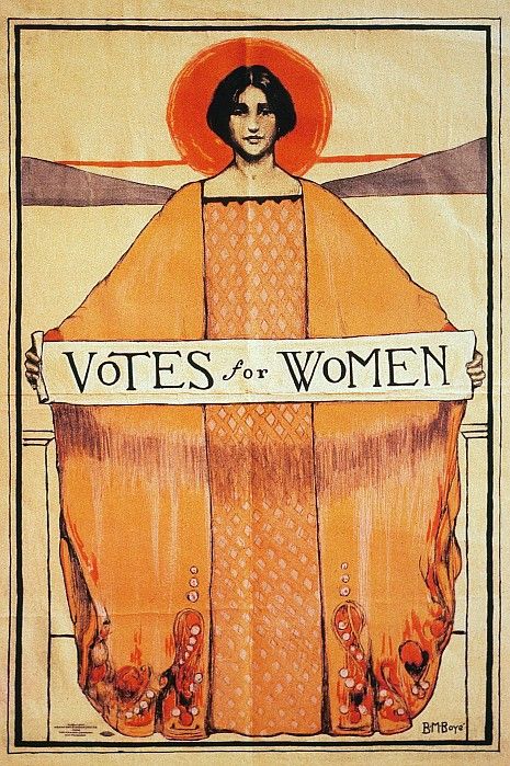 MenschOhneMusil's tweet photo. Suffrage poster from 1911 by B.M. Boye.
#worldwomensday https://t.co/CMWIi9rQEi