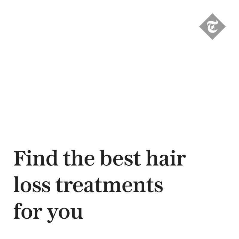 Telegraph's tweet photo. Our experts reveal the hair loss treatments that get to the root of the issue. Some of them might surprise you.