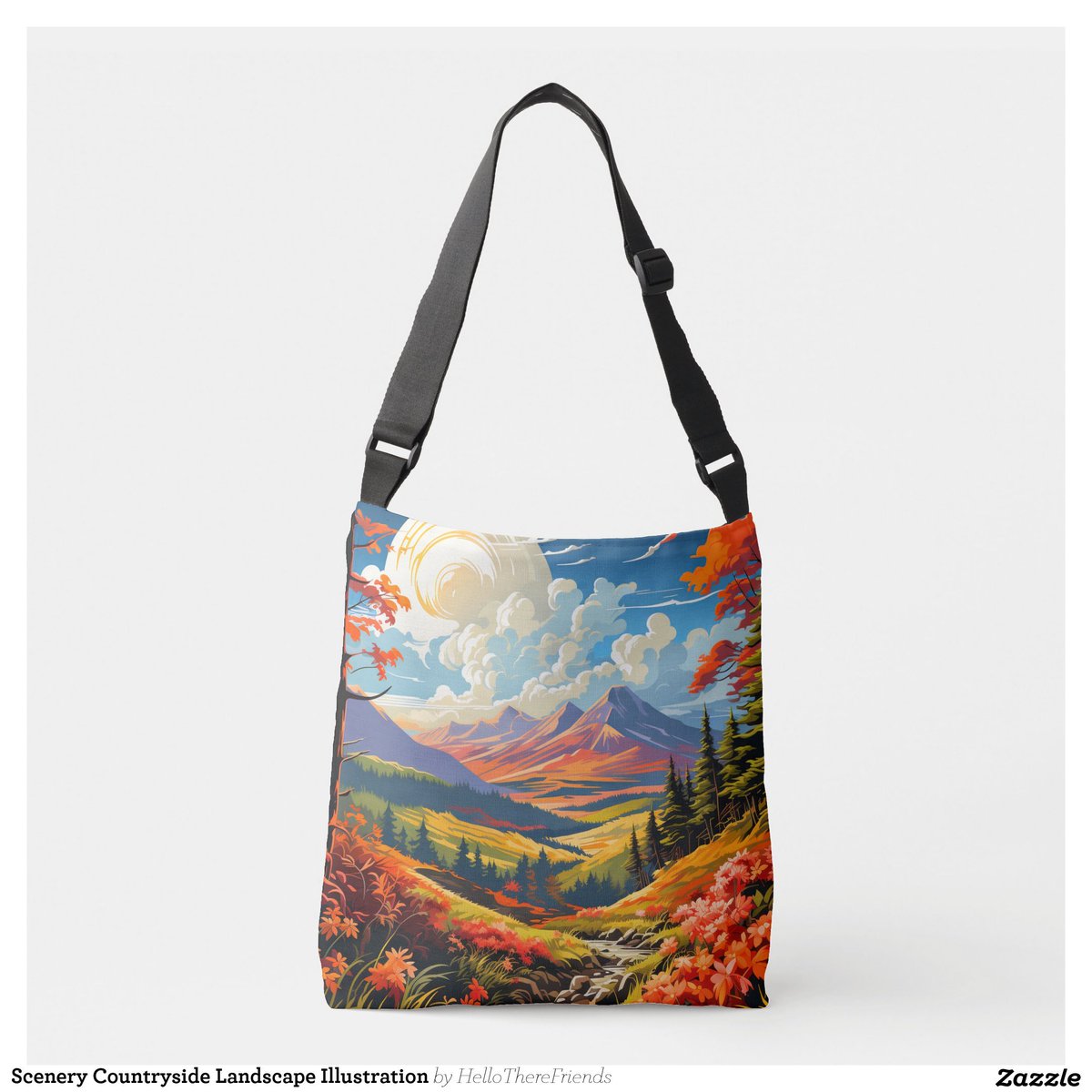 This scenic crossbody bag is now available>>zazzle.com/scenery_countr…

A quite useful gift idea.

#Handbag #Purse #Pocketbook #ShoppingBag #Bags #TravelBag #Traveling #GiftIdeas #Nature #Outdoors #Zazzlemade