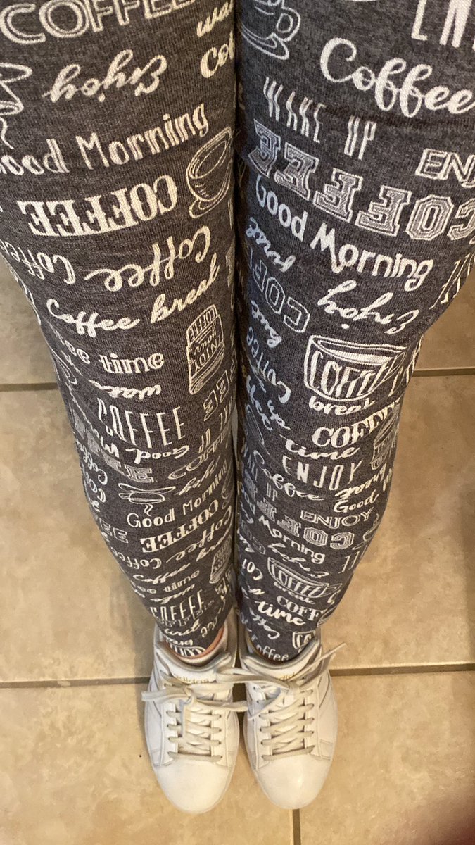 It’s pajama day! I’m feeling the coffee theme 😆 #SJHCats #SpringBreakout