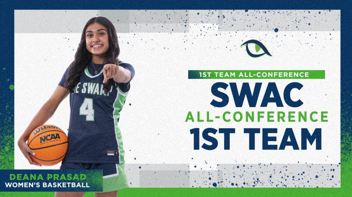 Congrats to Deana Prasad - 2023-2024 All-Conference selection (1st team) #SWAC