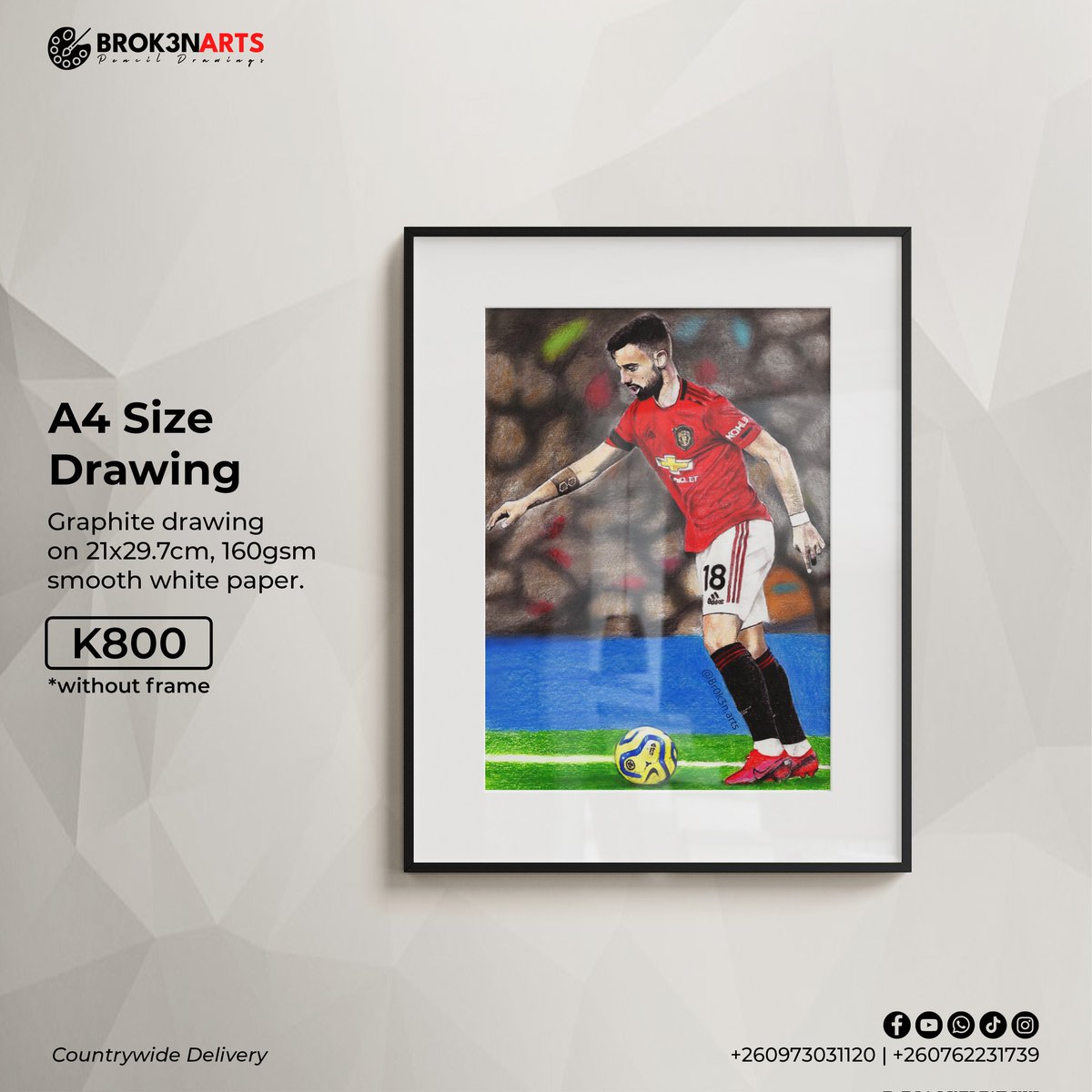 MailaMwale's tweet photo. A4(21x29.7cm) orders are available for graphite/charcoal and in color.

WhatsApp 762231739
Countrywide delivery via courier service. https://t.co/d12wMRMo7M