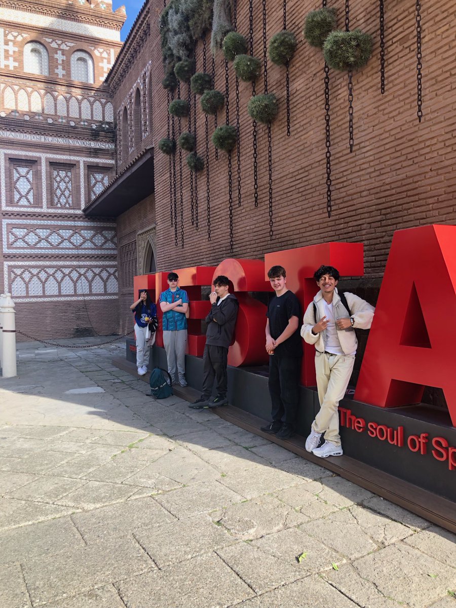 StpaulsLeic's tweet image. Our students continue to have an amazing time in Spain!

Here are some photos from the Spanish language school, Camp Nou and The Poble Espanol. 💜🇪🇸