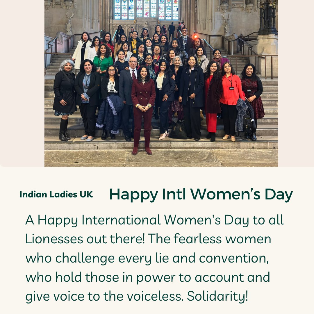 Happy Intl. Women's Day!  Here are some women in alphabetical order that I take immense inspiration from......<a href="/carolvorders/">Carol Vorderman</a> <a href="/carolecadwalla/">Carole Cadwalladr</a> <a href="/cathynewman/">Cathy Newman</a> <a href="/CommissionerDA/">Dame Nicole Jacobs</a> <a href="/LDNVictimsComm/">Victims’ Commissioner London</a> <a href="/MnshaP/">Manisha Pande</a> <a href="/NitashaKaul/">Professor Nitasha Kaul, PhD</a> <a href="/RichaChadha/">RichaChadha</a> <a href="/SangitaMyska/">Sangita Myska</a> <a href="/sakshijoshii/">Sakshi Joshi</a> <a href="/SayeedaWarsi/">Sayeeda Warsi</a> <a href="/SwatiJaiHind/">Swati Maliwal</a>