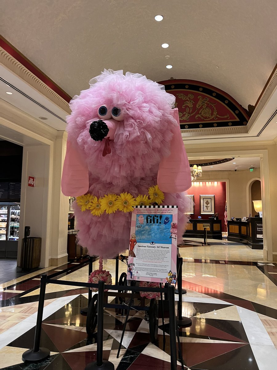 Day two of #NICAR24: I’ve uttered “meet me by the pink poodle” more times than I thought those words would ever come out of my mouth.