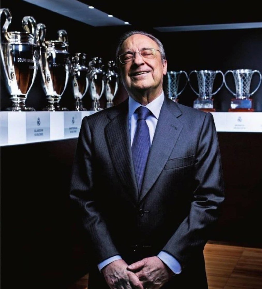 Happy 77th birthday to the best president ever MR Florentino Perez 
🎊🎉🎈👑🎂🎁
@realmadriden 👑👑
#RealMadrid 👑👑 #FlorentinoPerez ⭐️⭐️ #HappyBirthday 🎉🎊 #HalaMadrid ⚪️⚪️ #SousouMadridista 🦁🦁