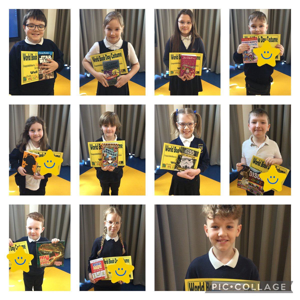 Celebrating 🥳 #WorldBookDay2024 yesterday and here are our competition winners with their prizes - a new book 📕! #teamainthorpe #dayindayout @KimLawton_