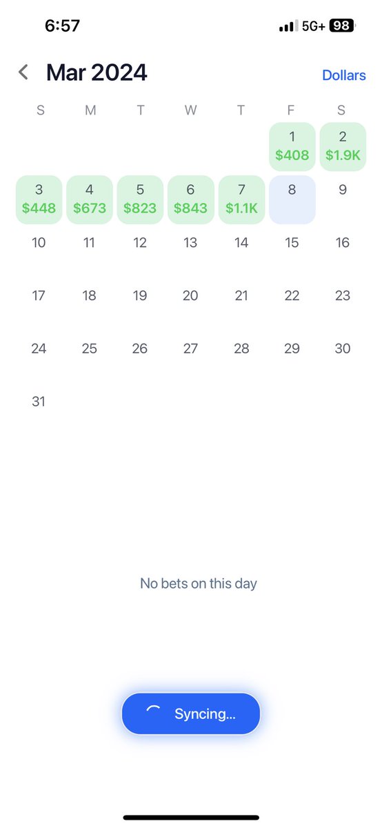 Reached a BIG milestone last night crossing the $50,000 mark ‼️ 

Began arbing on Thanksgiving with a goal of $100/day for a little side hustle. Never imagined it would grow to this level in less than 4 months.

Get yourself started on <a href="/OddsJam/">OddsJam.com</a> today! fas.st/t/aEPSnAnM
