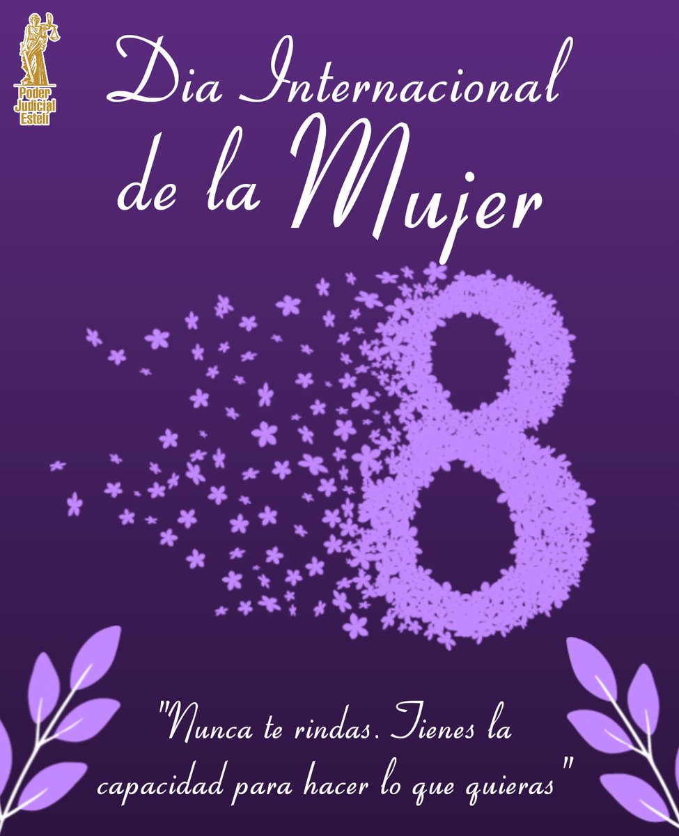 #8Marzo || El Poder Judicial en #Esteli, saluda a todas las 🚺 mujeres en su día, especialmente a nuestras compañeras que trabajan incansablemente para construir un mundo mejor.

🎉 ¡Feliz Día de la Mujer! 💐💝
#Nicaragua 
#PoderJudicialEsteli