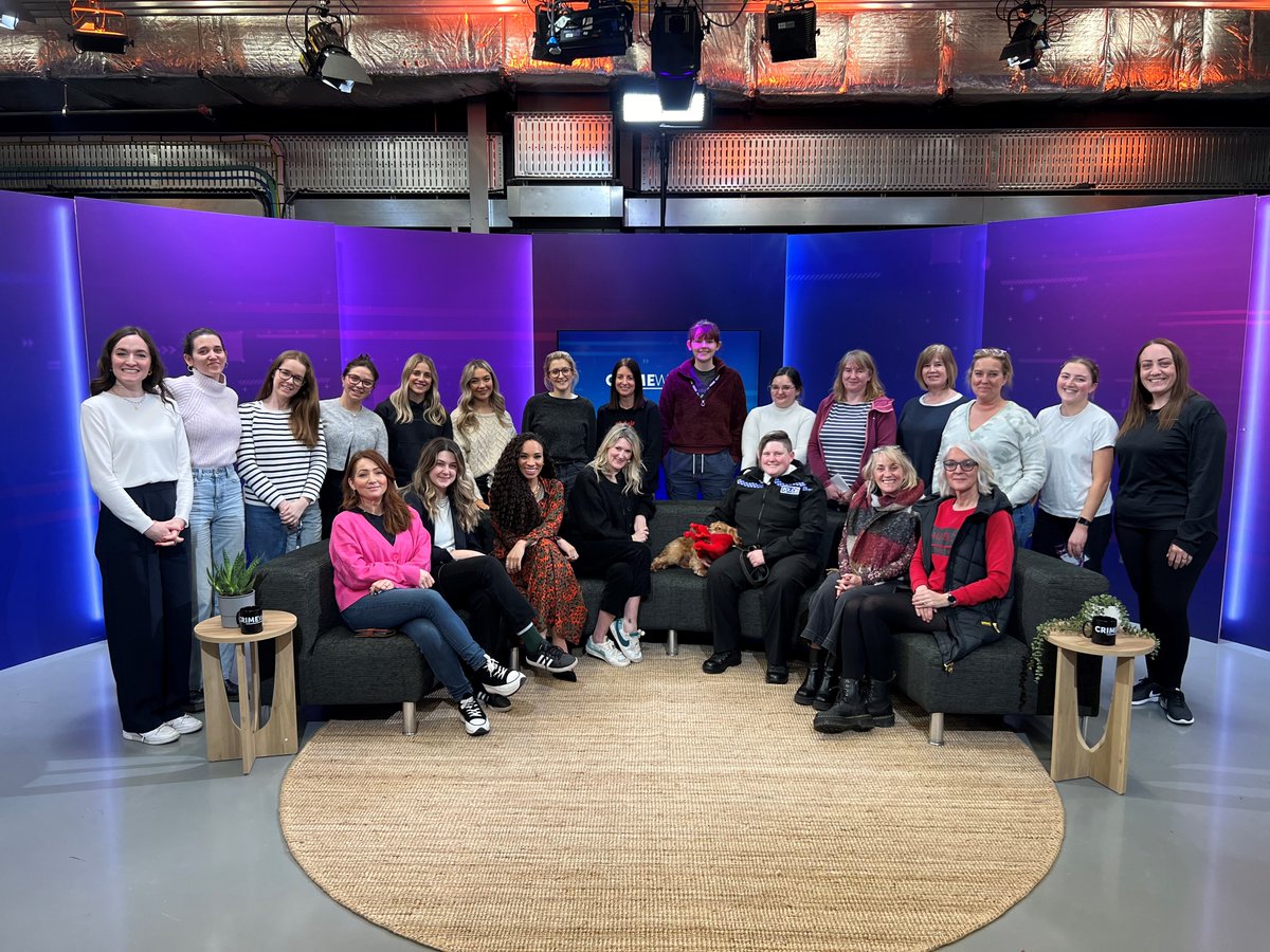 Here's some of the women who have helped make the first week of #CrimewatchLive happen. 🚔 See you again next week every weekday at 10:45am on @BBCOne and @BBCiPlayer Happy International Women’s Day