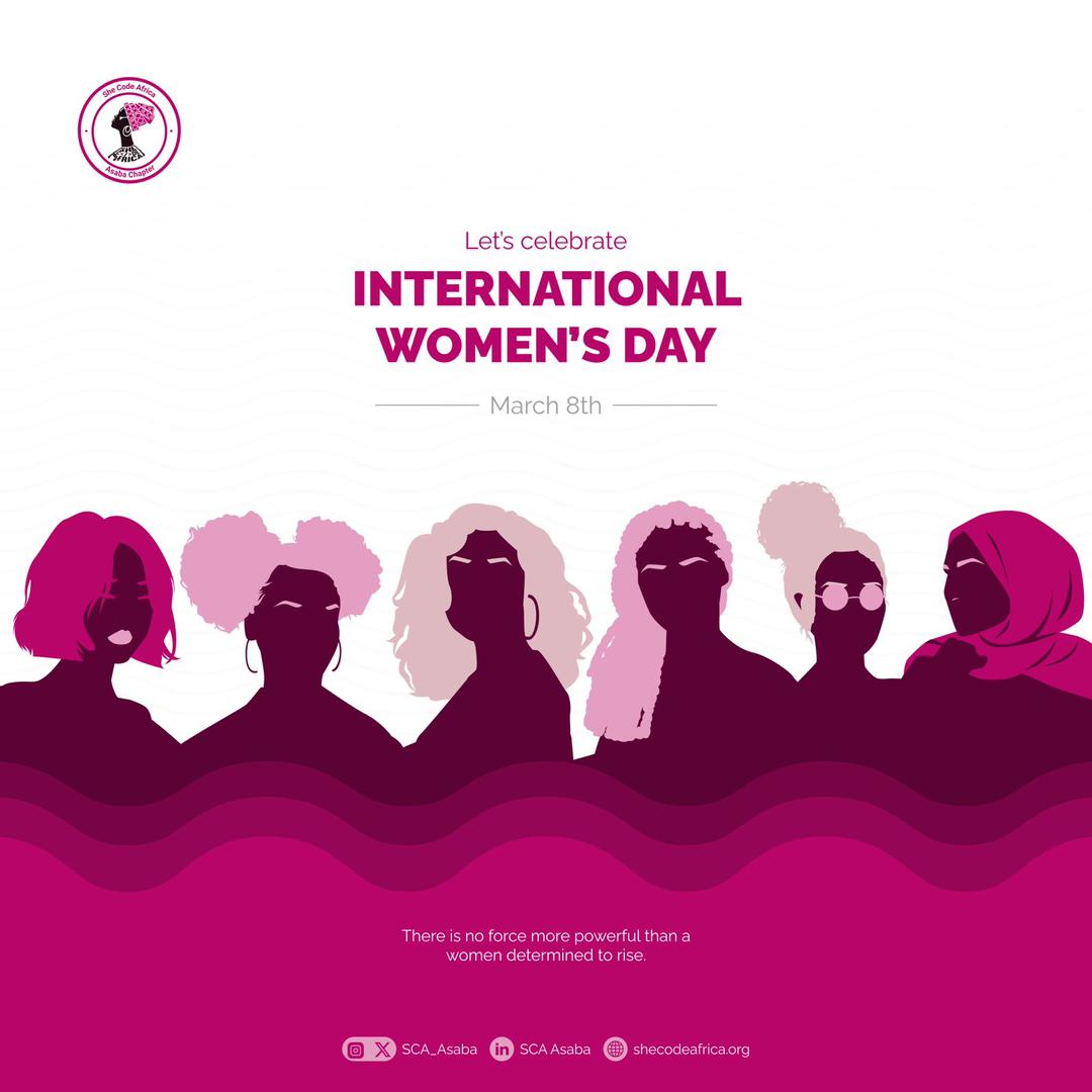 Happy International Women's Day ladies 🥰 You are strong 💪🏾 In celebration of IWD, SCA Asaba is hosting a physical event on 13 April 2024. Kindly register using this link: lu.ma/IWDSCAAsaba We can not wait to host you. 🥰 #InternationalWomensDay