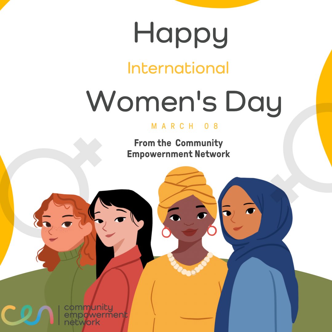 Happy International Women’s Day From the Community Empowerment Network !! This International Women's Day, we stand united for #InclusionForAll,celebrating the diverse strength and resilience of women worldwide.#IWD2024 #inclusionForAll 🌐✊ #CommunityEmpowermentNetwork