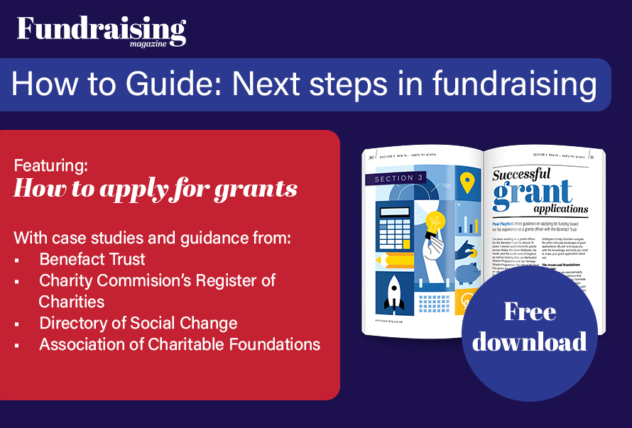 Get some top tips for applying for grants in our FREE download 'How to Guide: Next steps in fundraising'. Featuring case studies and guidance from: @Benefacttrust , @ChtyCommission, @DSC_Charity, @ACFoundations Download now at: docs.google.com/forms/d/e/1FAI…