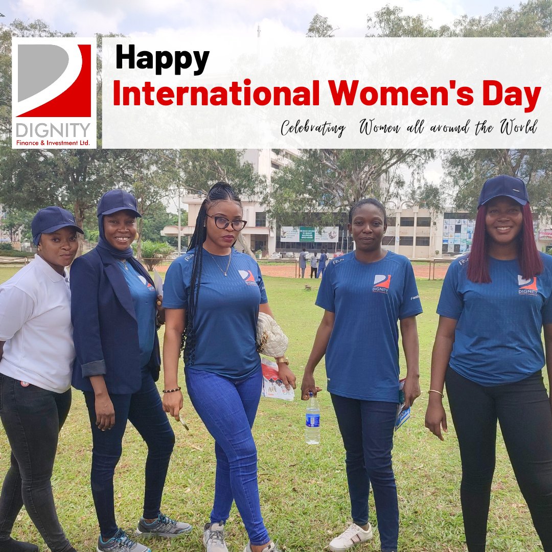 Celebrating the uniqueness women add to the Society and our World at Large.
#dignity #finance #dignityfinance #women #internationalwomensday #dfil #DFIL #explorepage #abujabusiness #abuja_vips #abujabusinesses #financialinstitution