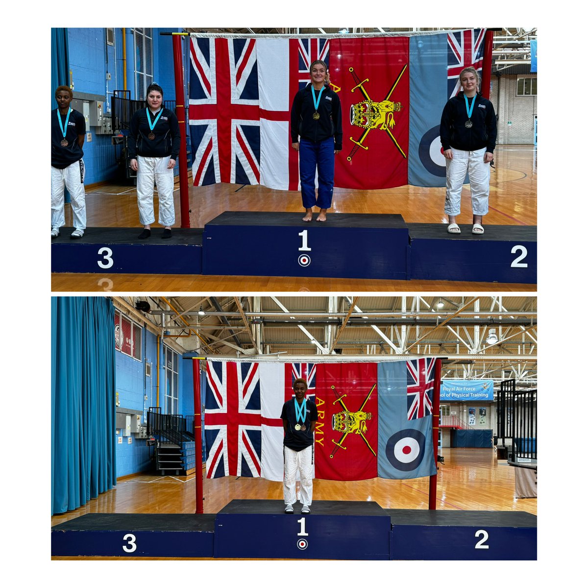 RAFJudo's tweet photo. Thank you to everyone who attended the RAF Judo relaunch last week! A hugely successful event with lots of great judo from all.

Congratulations to all who fought at the RAF Champs as well, a brilliant show of judo and sportsmanship throughout the event. https://t.co/sWg6t74vo8