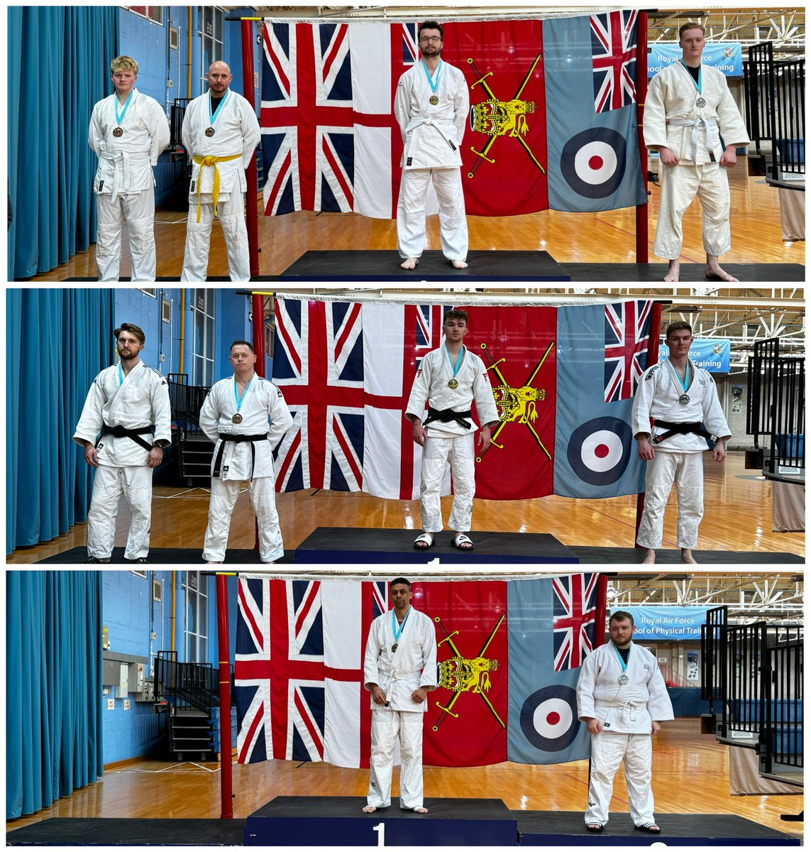 RAFJudo's tweet photo. Thank you to everyone who attended the RAF Judo relaunch last week! A hugely successful event with lots of great judo from all.

Congratulations to all who fought at the RAF Champs as well, a brilliant show of judo and sportsmanship throughout the event. https://t.co/sWg6t74vo8