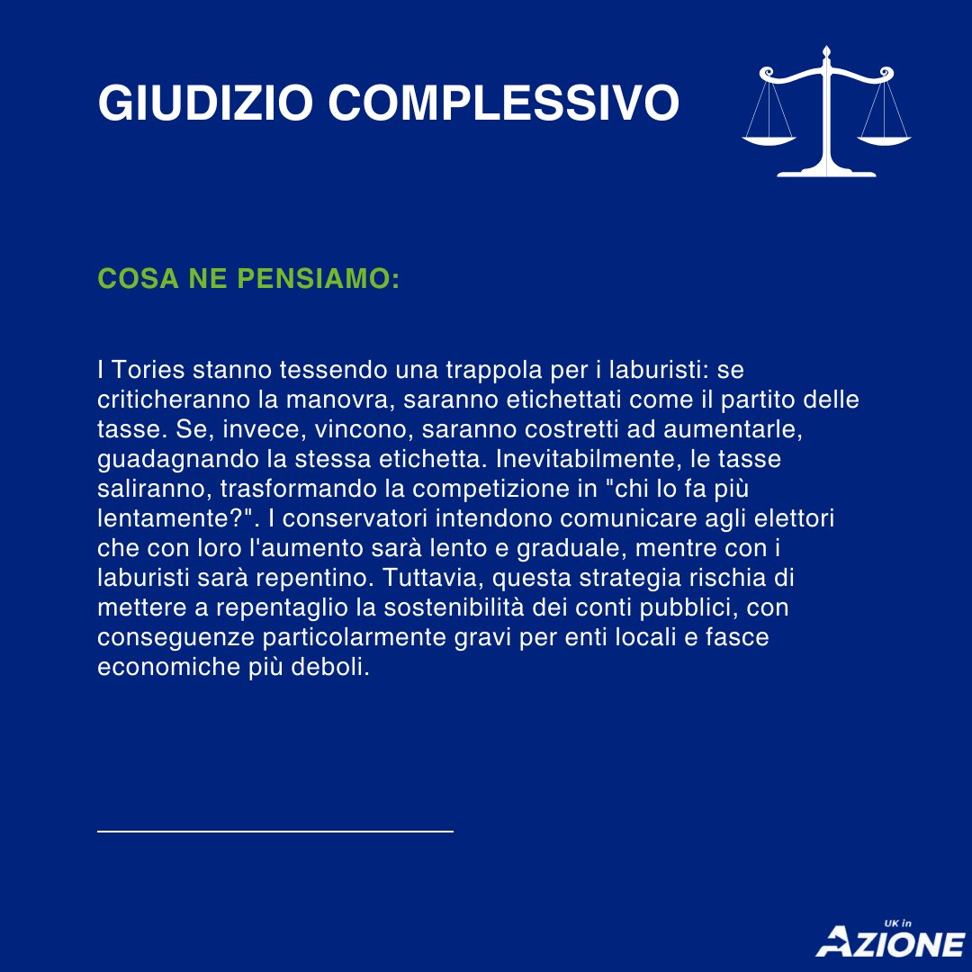 📢 Questa settimana il governo ha annunciato lo #SpringBudget2024. Ecco quali sono le misure chiave del Budget 2024 e cosa, noi di Azione UK, ne pensiamo! 🇬🇧

E voi cosa ne pensate, fateci sapere nei commenti! 💬