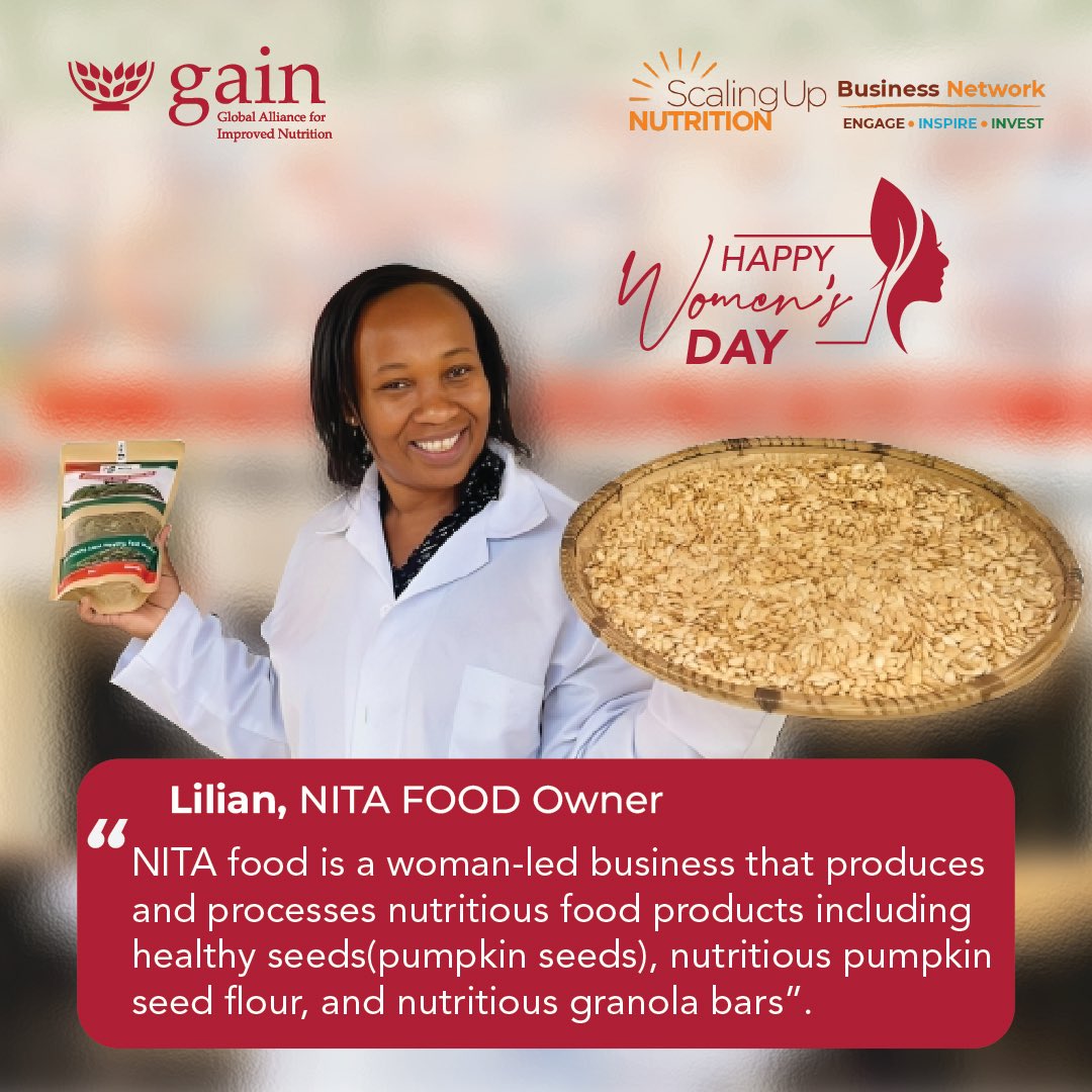 Lilian is one of the women-led SME founders who is part of the GAC funding women mentorship program under @SUNBizNet Today, we are zooming in on the impact of the mentorship provided in scaling her business & nutritious food access in Tanzania. (2/4) #IWD2024