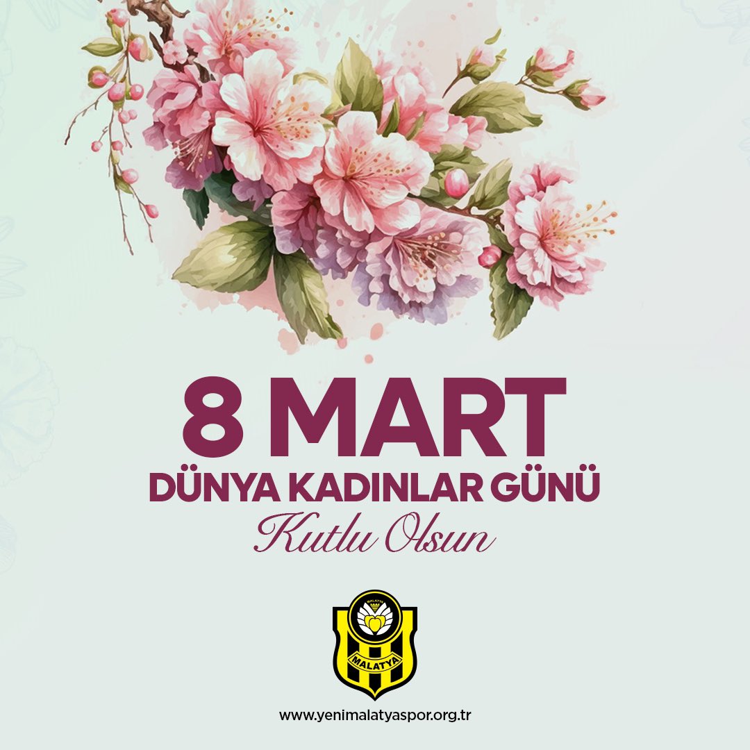 8 Mart Dünya Kadınlar Günü kutlu olsun.