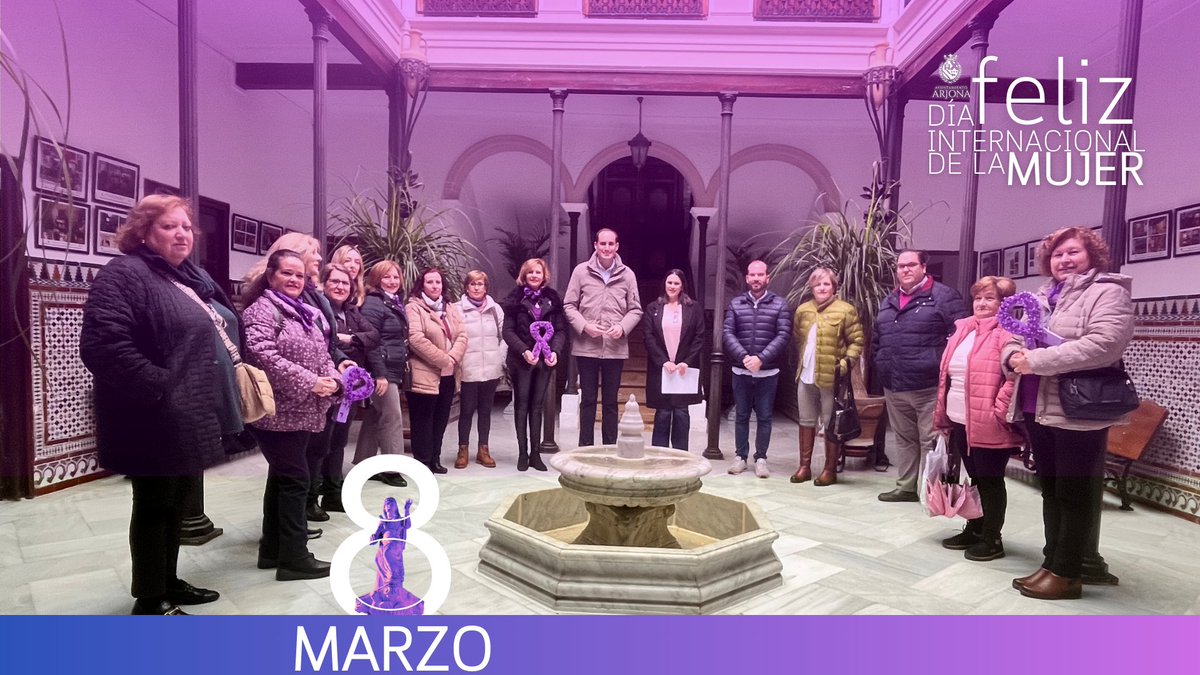 ➡️ LECTURA DEL MANIFIESTO POR EL DÍA INTERNACIONAL DE LA MUJER 

Participan: Juan Latorre; la concejala de Igualdad, Carmen Salas y los concejales: <a href="/BonosoSanchez/">Bonoso Sánchez</a>  , Isabel Cordón y <a href="/francamart82/">Francisco Caño Martínez</a> 

#aytoarjona 🏛️ 
#TrabajamosParaTi 👪