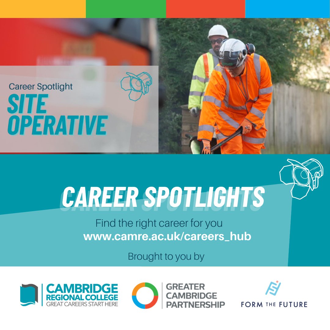 CRC_Huntingdon's tweet photo. Career Spotlight 📽️Hear from Vanessa Shelton, a Site Operative for Milestone Infrastructure, a company that delivers a range of essential infrastructure services to the water, energy (retail and infrastructure) transport and telecom sectors. https://t.co/MjJ5tcla4v https://t.co/c1fUa129Lz