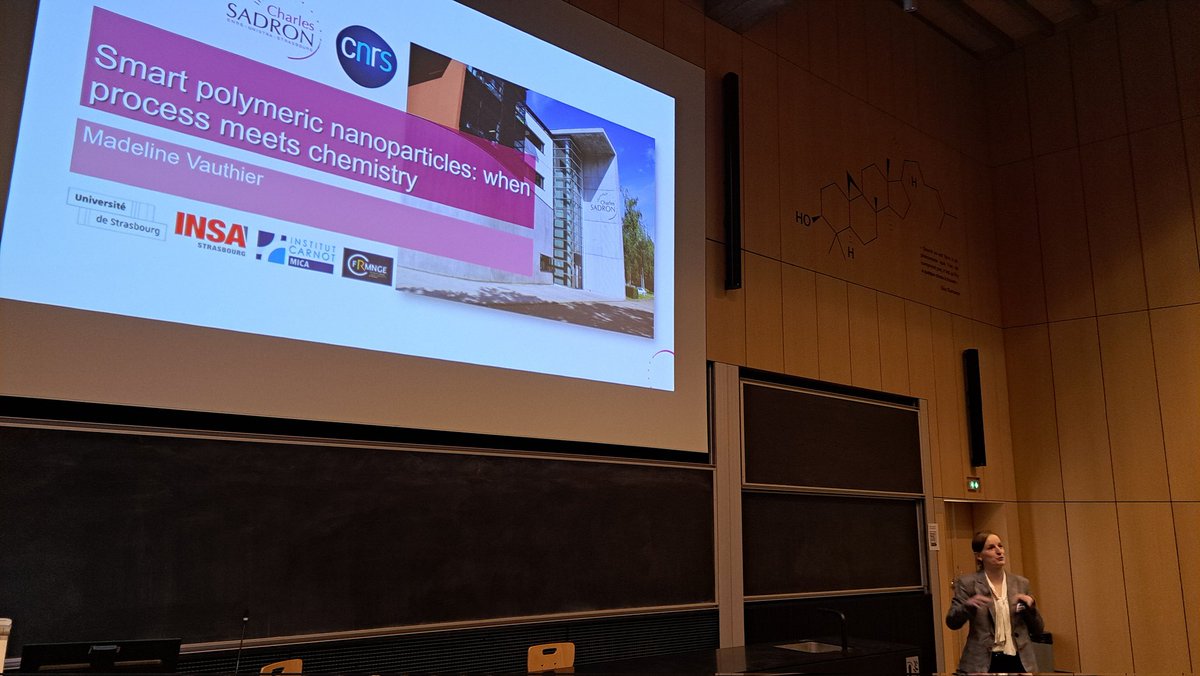 SCF Alsace (@alsacescf) on Twitter photo The afternoon of the <a href="/AlsaceScf/">SCF Alsace</a> day 2024 starts with a very enthusiastic talk by <a href="/Madeline_CJV/">Madeline V</a> from @CharlesSadron about smart polymeric nanoparticles. The afternoon of the <a href="/AlsaceScf/">SCF Alsace</a> day 2024 starts with a very enthusiastic talk by <a href="/Madeline_CJV/">Madeline V</a> from @CharlesSadron about smart polymeric nanoparticles.