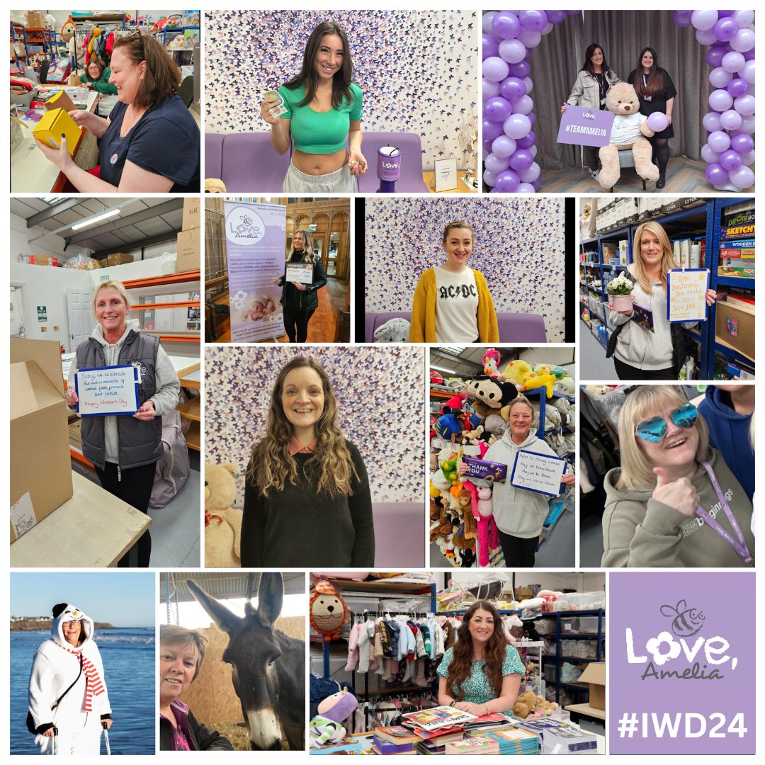 ♀️ We are proud to be supporting International Womens Day and would like to take the opportunity to share the women involved with Love, Amelia.

We celebrate all women across our team, trustees, volunteers and supporters of Love, Amelia ♀️

#internationalwomensday #TeamAmelia