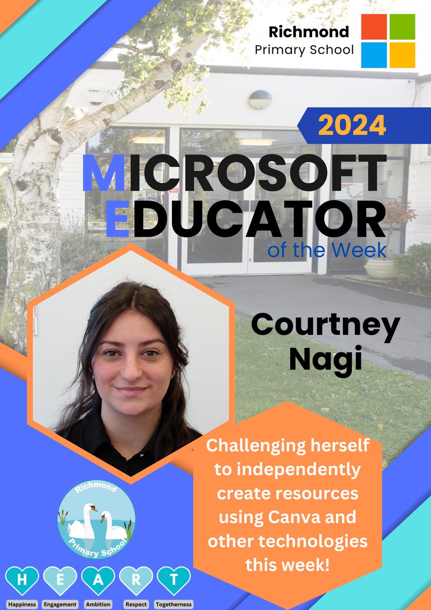 Congratulations to our ME of the Week, Miss Nagi For excellent use of @MicrosoftEDU @MicrosoftLearn tools & @flip @CanvaEdu @MicrosoftTeams to provide #equitable #learning opportunities for all our children! #MIEExpert #edtech #TrustInStour @OneNoteEDU