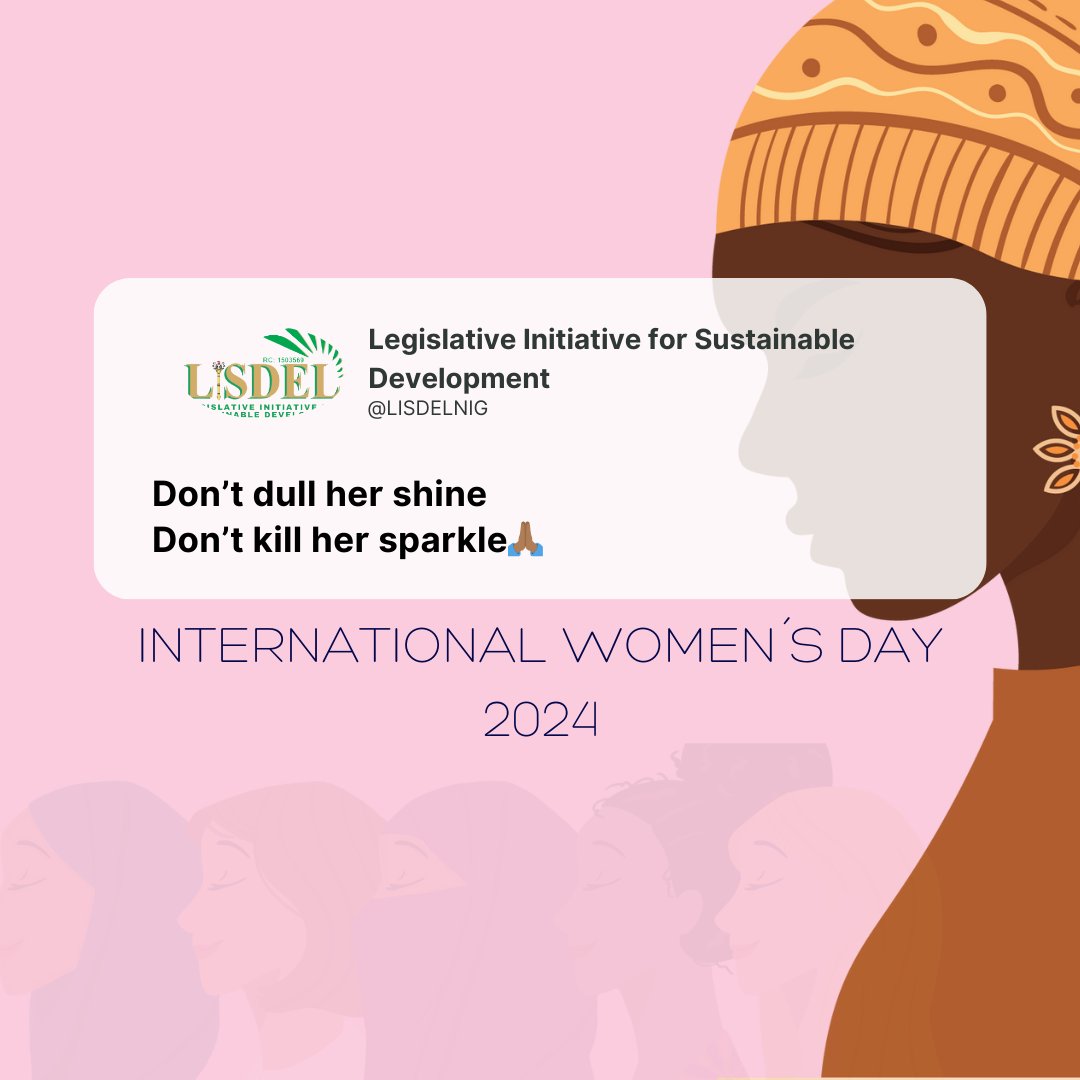 As we join to world to celebrate all women across the globe, we have a small appeal to us all:👇 #IWD2024 Do share.