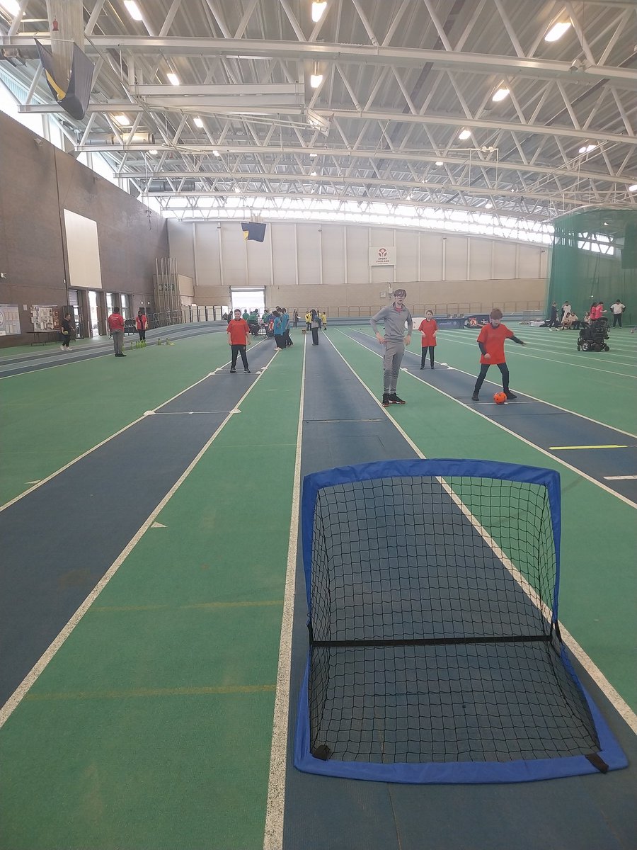 CraigVic1973's tweet photo. More action from the Greater Manchester xtend Panathlon final! #schoolgames Representatives from across GM are competing at a high level  @GMMoving @Panathlon @OfficialBWITC https://t.co/JL2Q9yFg04