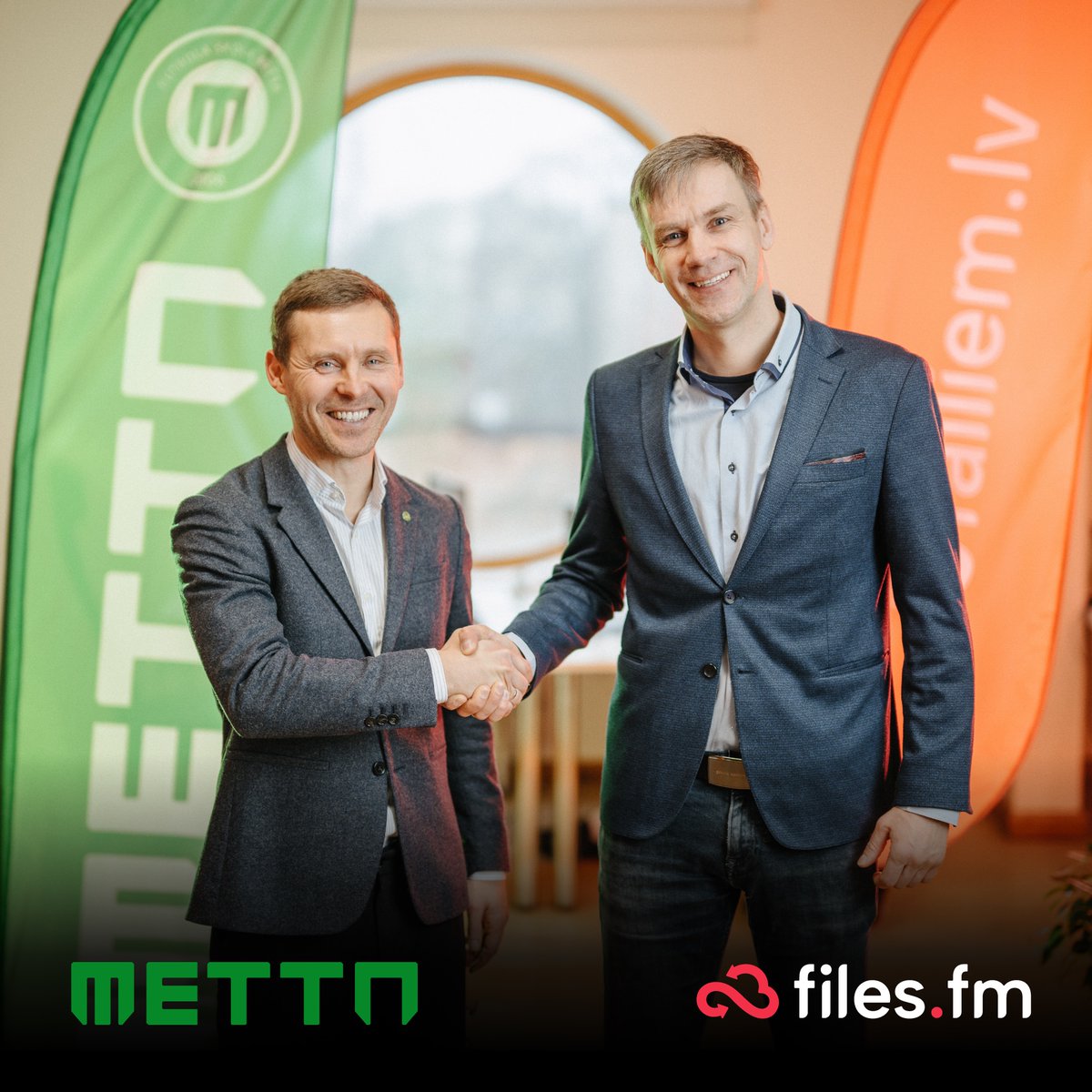 ⚽🤝 We are thrilled to announce our partnership with @FSMETTA , Latvia's largest football school! 👉🏻 Check out the Metta public gallery for the best shots of games and events: files.fm/metta