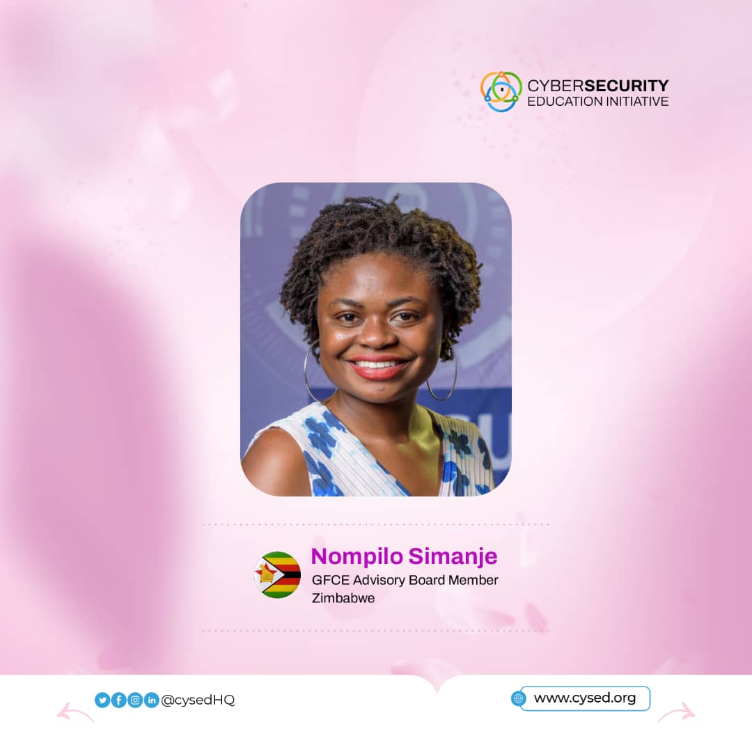 Nompilo Simanje is an early-career professional, working on the intersection of technology, law, and human rights in Africa. 

She’s a GFCE Advisory Board Member who is vastly experienced in tech laws and policy, legal and policy monitoring, awareness, and capacity building.