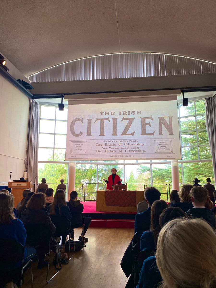 m_daughton's tweet photo. @bozenacierlik @UCC @DoyleNeill Inspiring voices from women in #Irish history. A real tour de force. #InternationalWomensDay Well done Finola @DoyleNeill &amp; colleagues @UCC @UCCHistory @CACSSS1 @JvSL1 https://t.co/Ib1On3LXgO