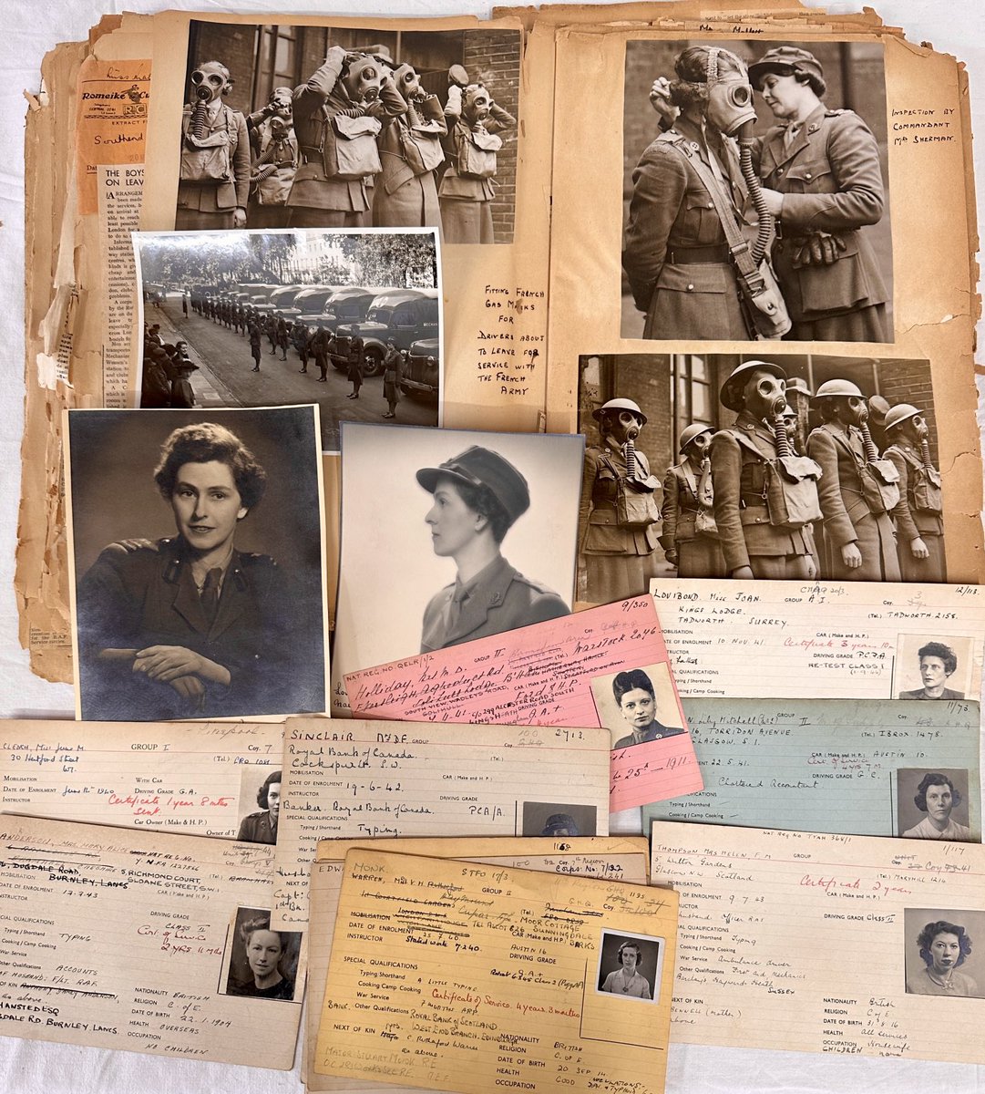 hawley_caroline's tweet image. Just consigned for #Hawleys May sale. #internationalwomensday #mechanisedtransportcorps #WWII