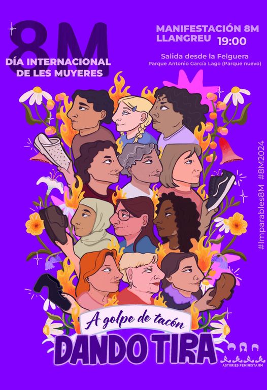 La Llocura (@lallocura) on Twitter photo Güei pola tarde pesllamos pa dar tira en Llangréu. @brigada_feminista @asturiesfeminista8m #Imparables8M #agolpedetacondandotira #DandoTira #8M2024 Güei pola tarde pesllamos pa dar tira en Llangréu. @brigada_feminista @asturiesfeminista8m #Imparables8M #agolpedetacondandotira #DandoTira #8M2024