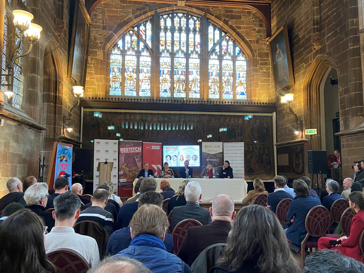 SVPEnglandWales's tweet photo. It was fantastic to attend the #Restitch Social Fabric Summit organised by @ukonward and @LabourTogether  and hear from @SteveReedMP.

The SVP is proud to build &amp; strengthen the social fabric through our vital social justice work in communities across the country.
#Restitch24 https://t.co/RyPDpnky5V