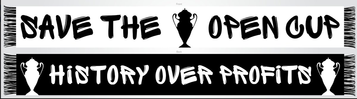 olive_york's tweet photo. History Over Profits!

New scarf drop. Easy to bring into stadiums (hint, hint).

Thanks to @STLCitySantos for the design! Happy to launch this in partnership with @ISCSupporters - all proceeds going to charity!

Pre-order yours: https://t.co/RAOBuSUc3T

#SaveTheCup #SaveUSOC https://t.co/7dH1mtPMms