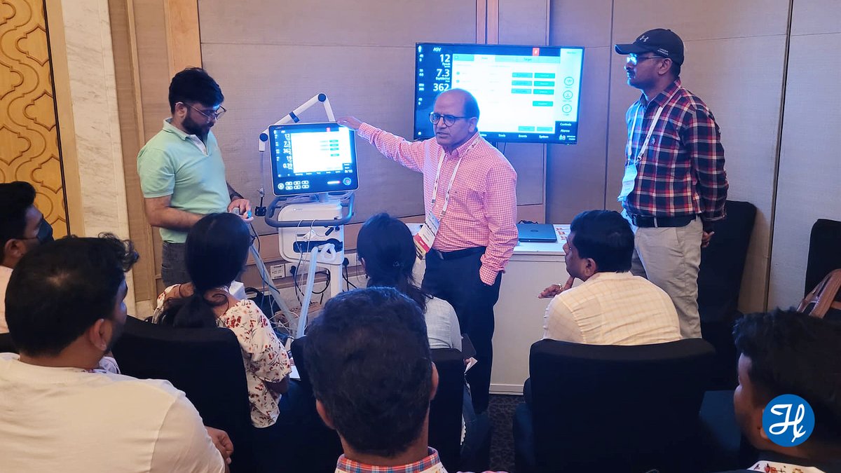 HamiltonMedical's tweet photo. Thank you to all who attended the #CRITICARE exhibition! It has been an incredible journey of learning, collaboration, and innovation. Together, we are shaping the future of #CriticalCare in India. Until next time!
#HamiltonMedicalIndia #VentrainerApp #VentilationKnowlegde #ASV https://t.co/NlJjmZHJF9