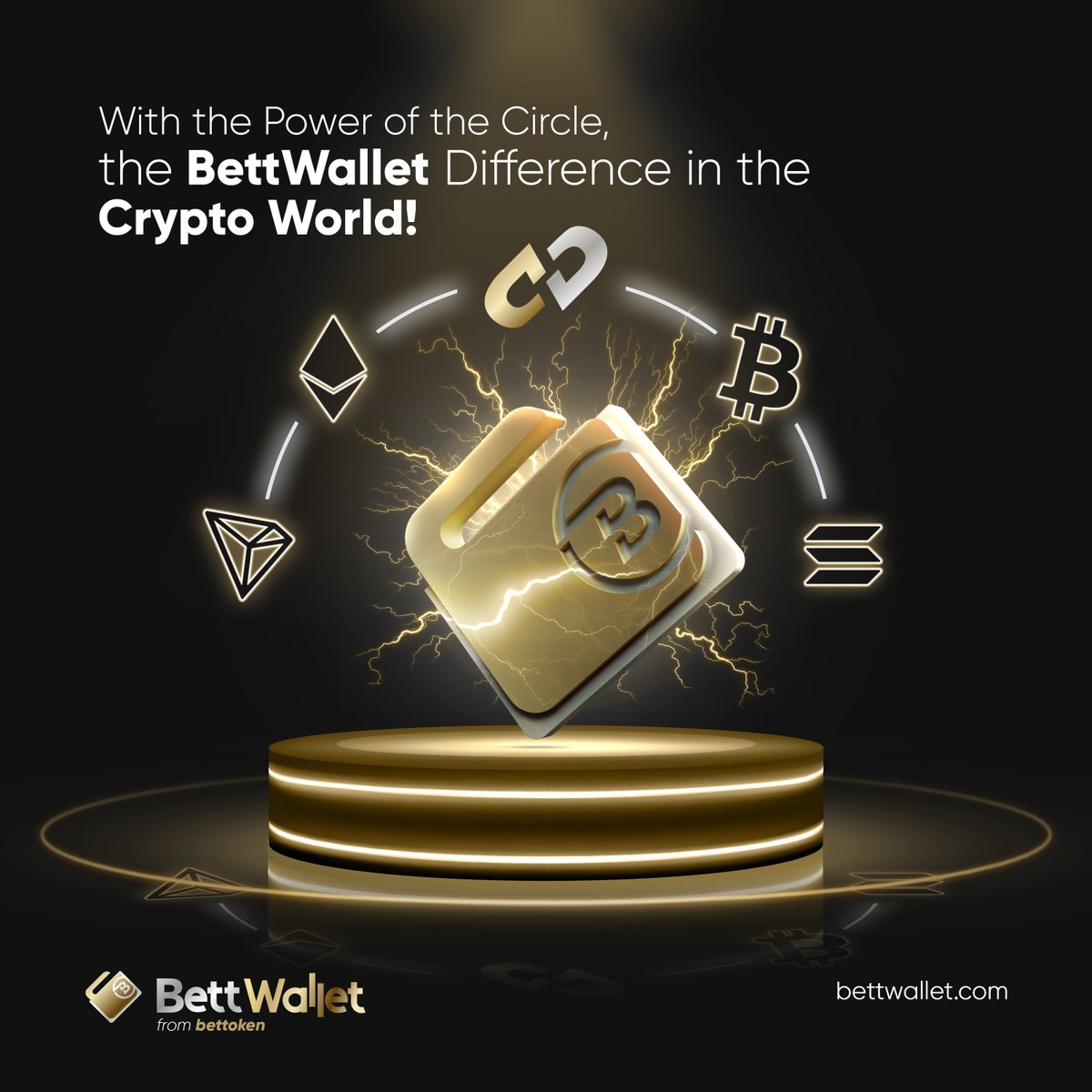 bettwallet's tweet photo. BettWallet, your go-to for managing crypto assets on a robust platform. With Bitcoin, Ethereum, Solana, Tron, and BettChain, we merge diversity and security. BettWallet: your partner for diverse and secure crypto journeys! 💼🌐 

#BettWallet #Blockchain #SecureCrypto https://t.co/88w7XVe3ZG