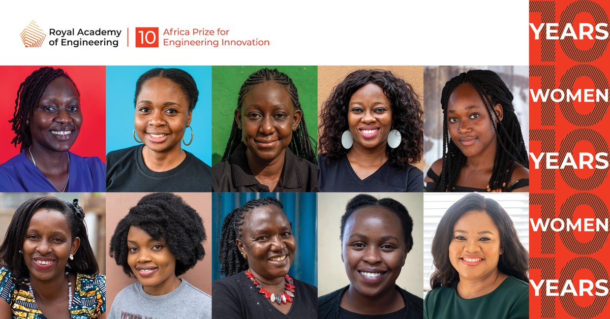Thank you to the @RAEngGlobal for their unwavering support and commitment to empowering us on this journey. 'One innovator can change a community. A network can transform a continent.'  #AfricaPrize #iwd2024 #IWD #engineeringinnovation